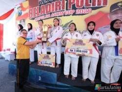 Kejuaraan Beladiri Polri Piala Kapolda Jatim 2026 Sambut Hari Bhayangkara ke 80, Polres Kediri Raih Gelar Juara