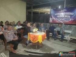 Aman dan Penuh Kekeluargaan, Cara Polsek Tarokan Jaga Kamtibmas Lewat Nobar Piala Dunia Seru