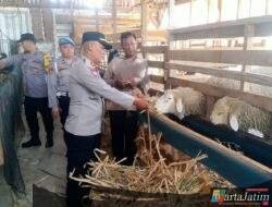 Kawal Asta Cita Presiden, Polsek Tarokan Pastikan Sektor Peternakan Aman dan Produktif