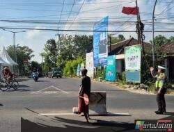 Kawal Munas NU dan Haul Akbar Ponpes Al Falah Ploso, Satlantas Polres Kediri Kota Sukses Jaga Kamseltibcarlantas