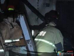 Ditinggal Masak di Tungku, Rumah Warga di Kepung Kediri Hangus Terbakar
