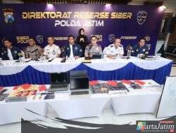 Polda Jatim Bongkar Sindikat Love Scamming Internasional, 3 Tersangka Diamankan