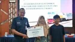 Sentuhan Hangat KAI Daop 7 Madiun: Berbagi Beasiswa Sekaligus Tanamkan Sadar Keselamatan