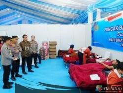 Hadiri Puncak Bakti Kesehatan, Kapolri: Berikan Pelayanan Terbaik ke Masyarakat dan Anggota