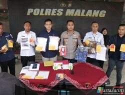 Polres Malang Bongkar Modus Penipuan Berkedok Program UMKM Dua Tersangka Diamankan