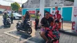 Antisipasi Antrean BBM, Satlantas Polres Kediri Kota Perketat Pengamanan di Sejumlah SPBU