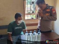 Jaga Kondusivitas Wilayah, Unit Samapta Polsek Tarokan Bongkar Praktik Miras Ilegal di Pemukiman