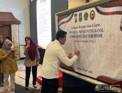 Deklarasi Bersama Tolak Intoleransi dan Terorisme, Densus 88 AT Polri Perkuat Ketahanan Sosial Masyarakat