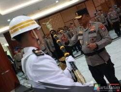 Jelang Hari Bhayangkara ke – 80 Polda Jatim Gelar Upacara Pemuliaan Nilai Luhur Tribrata