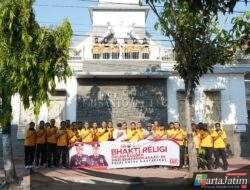 Sambut Hari Bhayangkara, Polres Kediri Gelar Bakti Religi Lintas Rumah Ibadah