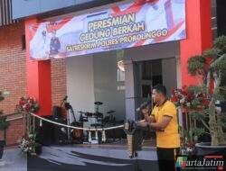 Tingkatkan Pelayanan Masyarakat, Kapolres Probolinggo Resmikan Gedung Berkah Satreskrim