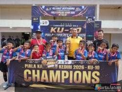 Guyub FC Juarai Piala Kapolres Kediri KU-10, 23 Tim Ramaikan Persaingan