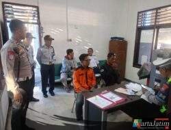 Melanggar Rambu di Simpang 4 Baruna, Satlantas Polres Kediri Kota Tindak Tegas Bus Bagong dan Beri Edukasi Sopir