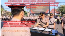 Selamat dan Sukses atas Jabatan Baru AKP Priyo Hadistyo, S.H., Sebagai Kapolsek Tarokan Melangkah Menuju Kesuksesan Bersama
