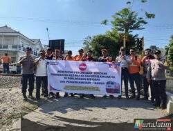 Gandeng Instansi Terkait, KAI Daop 7 Tutup Akses Perlintasan Liar Petak Talun–Garum
