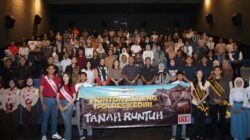 Nobar “Tanah Runtuh” Semarakkan Hari Bhayangkara, Polres Kediri Rangkul Berbagai Elemen Masyarakat