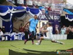 Final Kapolda Cup 4 Berlangsung Meriah, Tim Gabsat Polda Jatim Angkat Trofi Juara