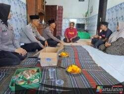 Satlantas Kediri Kota Beri Dukungan Moral kepada Keluarga Korban Laka, Proses Hukum Terus Berjalan