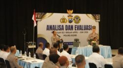 Masuki Semester II, Polres Kediri Evaluasi Kinerja dan Perkuat Pelayanan kepada Masyarakat