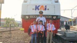 KAI Daop 7 Madiun Hadirkan KAI Rail Academy, Edukasi Profesi Perkeretaapian di Akhir Libur Sekolah
