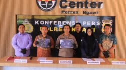 Polres Ngawi Tuntaskan Kasus Curanmor di Kendal, DPO Diamankan