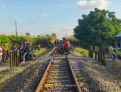 Tertemper Motor di Perlintasan Tanpa Palang Kediri, Perjalanan KA Dhoho Sempat Terhenti