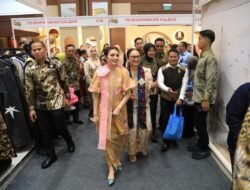 Ketua Umum Seruni Kabinet Merah Putih Selvi Gibran Buka Bazar Kreasi Bhayangkari Nusantara 2026, Dorong UMKM Naik Kelas