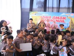 Polres Kediri Kota Rayakan Hari Anak Nasional Lewat Wayang Karton, Tanamkan Karakter dan Cinta Budaya Sejak Dini