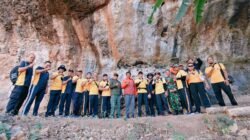 Sinergi Lintas Sektoral, Polsek Tarokan Bersama Forkopimcam dan 3 Pilar Gelar Riding dan Hiking di Desa Bulusari