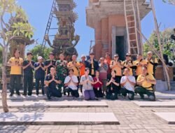 Merawat Harmoni Lewat Riding dan Hiking, Polsek Tarokan Sambangi Pura Dipa Giri Sakti Bersama Forkopimcam