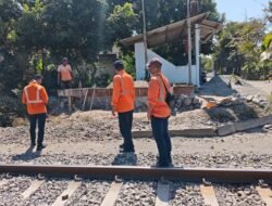 KAI Daop 7 Madiun Perkuat Budaya Keselamatan Lewat Inspeksi Jalur dan Pembangunan 13 Gardu JPL Baru