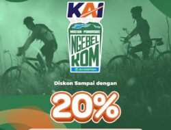 KAI Daop 7 Madiun Tebar Diskon Tiket Kereta Api hingga 20 Persen demi Dukung Event “Ngebelkom”