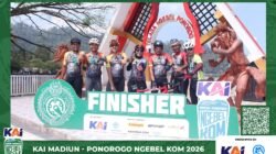 KAI Ngebel KOM 2026 Resmi Dimulai, 500 Pesepeda Ramaikan Madiun–Ponorogo, KAI Berikan Diskon Tiket hingga 20 Persen