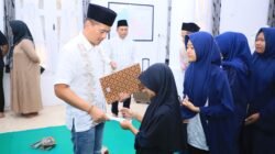 Wujud Syukur dan Kepedulian, Kapolres Kediri Kota Gelar Doa Bersama serta Santunan Anak Yatim