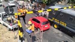 Portal Pembatas Ketinggian Kembali Ditabrak Kendaraan, KAI Daop 7 Madiun Ingatkan Pengemudi Utamakan Keselamatan