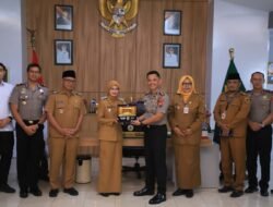 Kapolres Kediri Kota Jalin Silaturahmi dengan Forkopimda, Tegaskan Komitmen Kolaborasi
