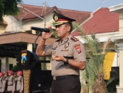 Apel Perdana, Kapolres Kediri Tekankan Deteksi Dini dan Respons Cepat