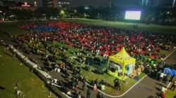Polda Jatim Gelar Nobar Final Piala Presiden 2026, Ribuan Bonek Mania Dukung Persebaya dari Lapangan Mapolda