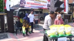 Polres Blitar Kota Gelar Gerakan Pangan Murah Sambut HUT Kemerdekaan RI ke-81