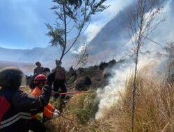 Polres Probolinggo Intensifkan Penanganan Karhutla di Lereng Gunung Bromo