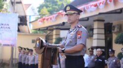 Apel Pagi, Kapolres Kediri Kota Beri Penekanan Keras: Disiplin, Integritas dan Kesiapsiagaan.