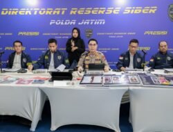 Polda Jatim Bongkar Arisan Online Fiktif Transaksi Capai Rp.71 Miliar