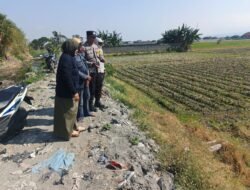 Bhabinkamtibmas Balowerti Dampingi Petani, Perkuat Ketahanan Pangan di Kota Kediri