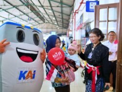 HUT ke-81 RI di Daop 7 Madiun Meriah, Pelanggan Ikuti Lomba hingga Dapat Upgrade Kelas Gratis