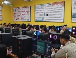 Siswa SMK YP 17 Pare Belajar AI, Polres Kediri Dorong Literasi Teknologi di Sekolah