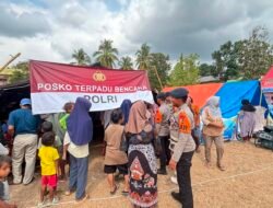 Hari Ke-4 Pascagempa, Polri Terus Bergerak: Brimob dan Bantuan Logistik Konsisten Dikirim ke NTT