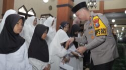 Sentuhan Humanis Polres Blitar di Hari Maulid Nabi: Gelar Pengajian hingga Santuni Anak Yatim