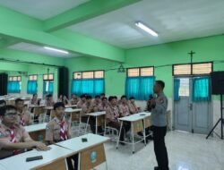 Polres Kediri Kota Edukasi Pelajar SMA Katolik Santo Agustinus tentang AI dan Bijak Bermedia Digital