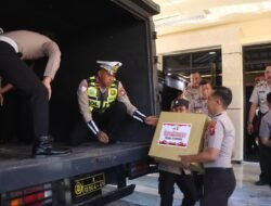 Polri Peduli : Polres Situbondo Kirim Bantuan Kemanusiaan untuk Korban Gempa NTT