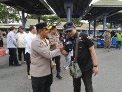 Hadir di Doa Bersama GARDA, Kapolres Kediri Ajak Ojol Perkuat Persatuan Bangsa